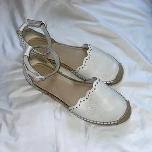 White Marc Fisher espadrilles Size 8.5